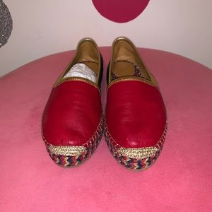 Gucci Leather Espadrille